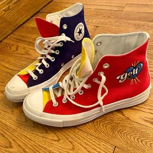 Converse GOLF LE FLEUR chuck blue/yellow/red 8 men’s